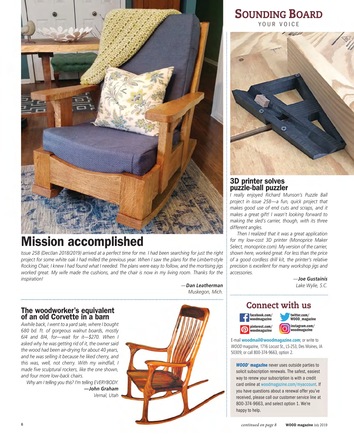 wood magazine第261期